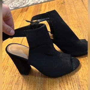 Black booties